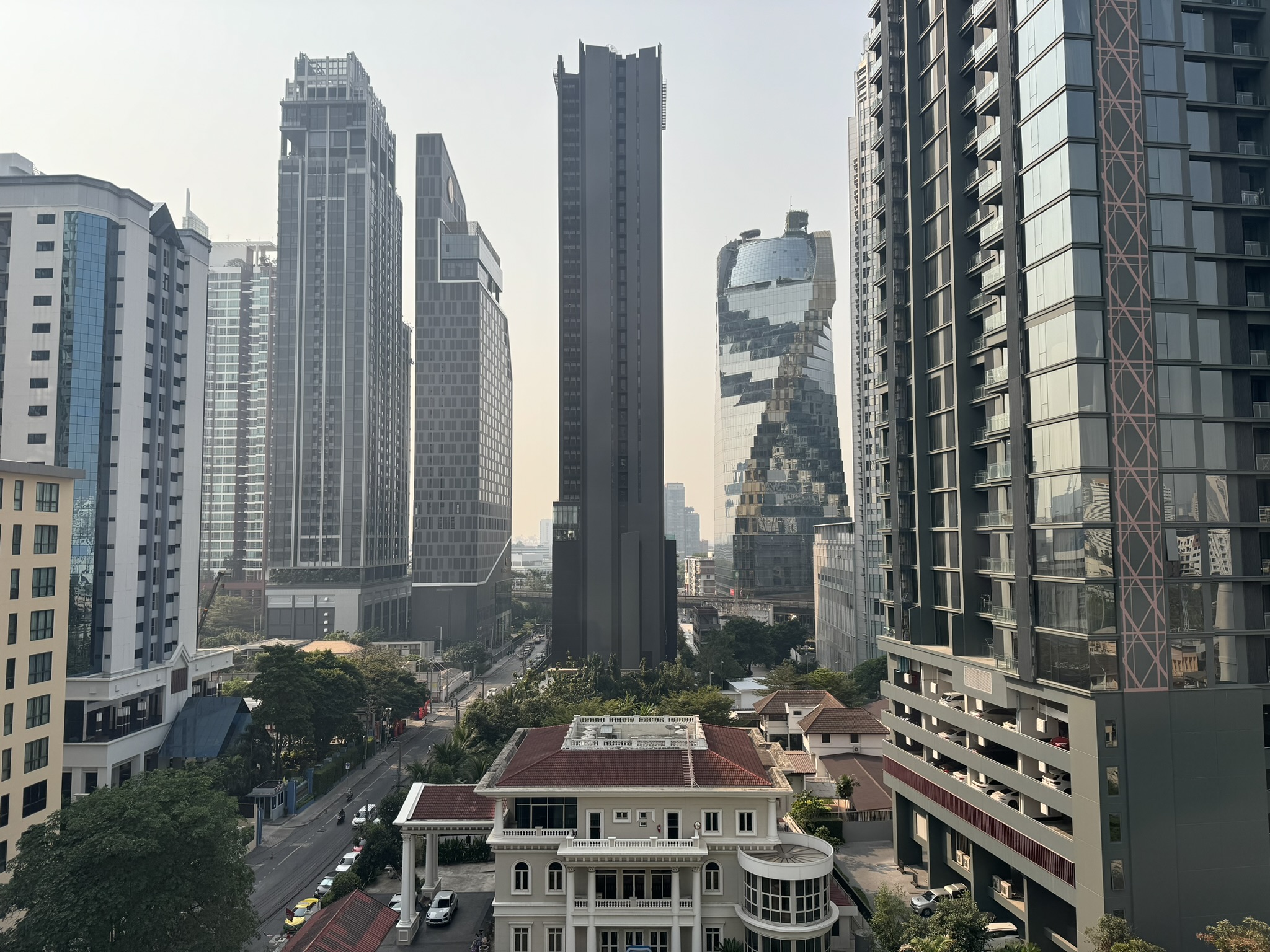 Bangkok cityscape from Jasmine 59 hotel