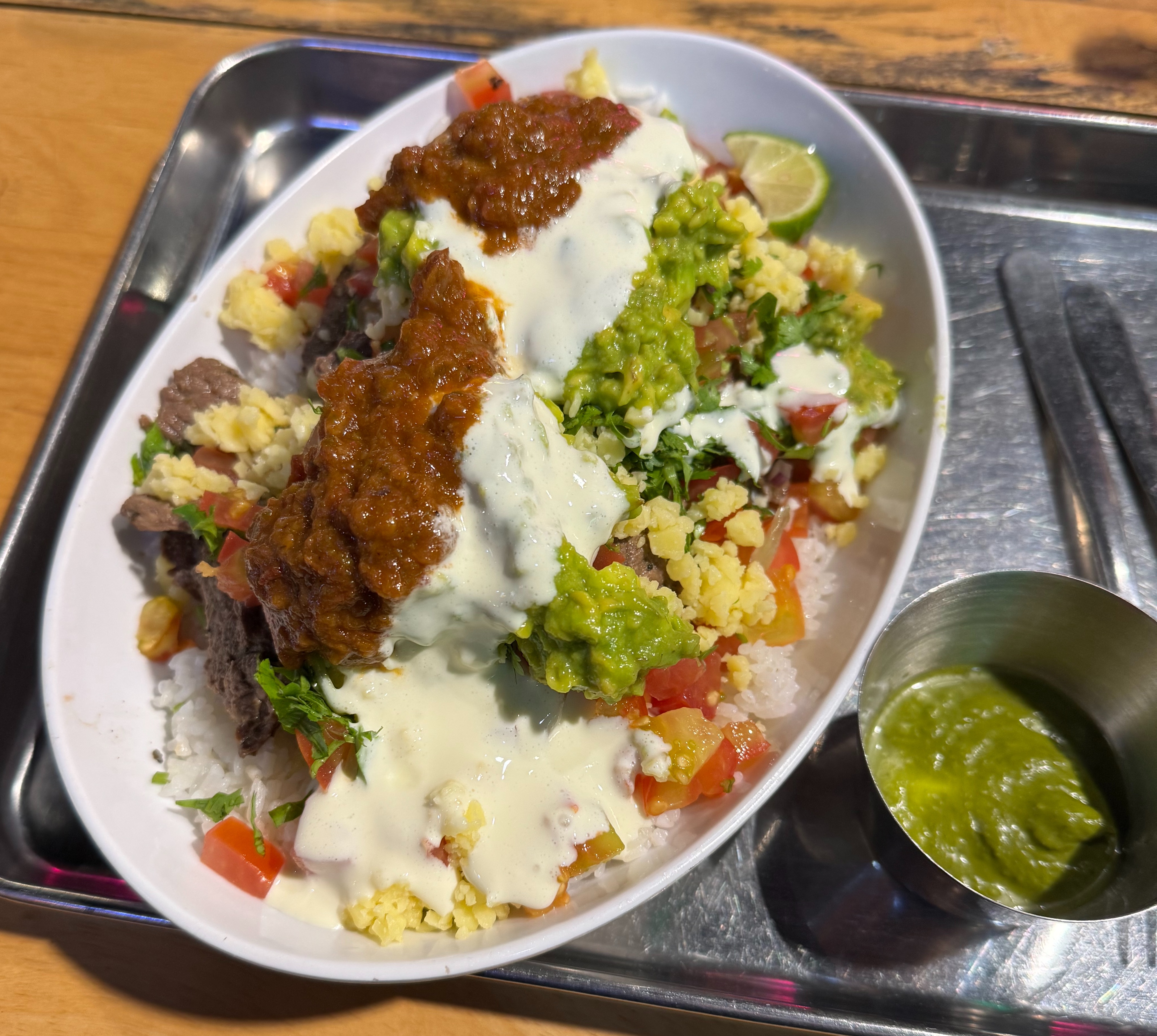 Carne Asada bowl