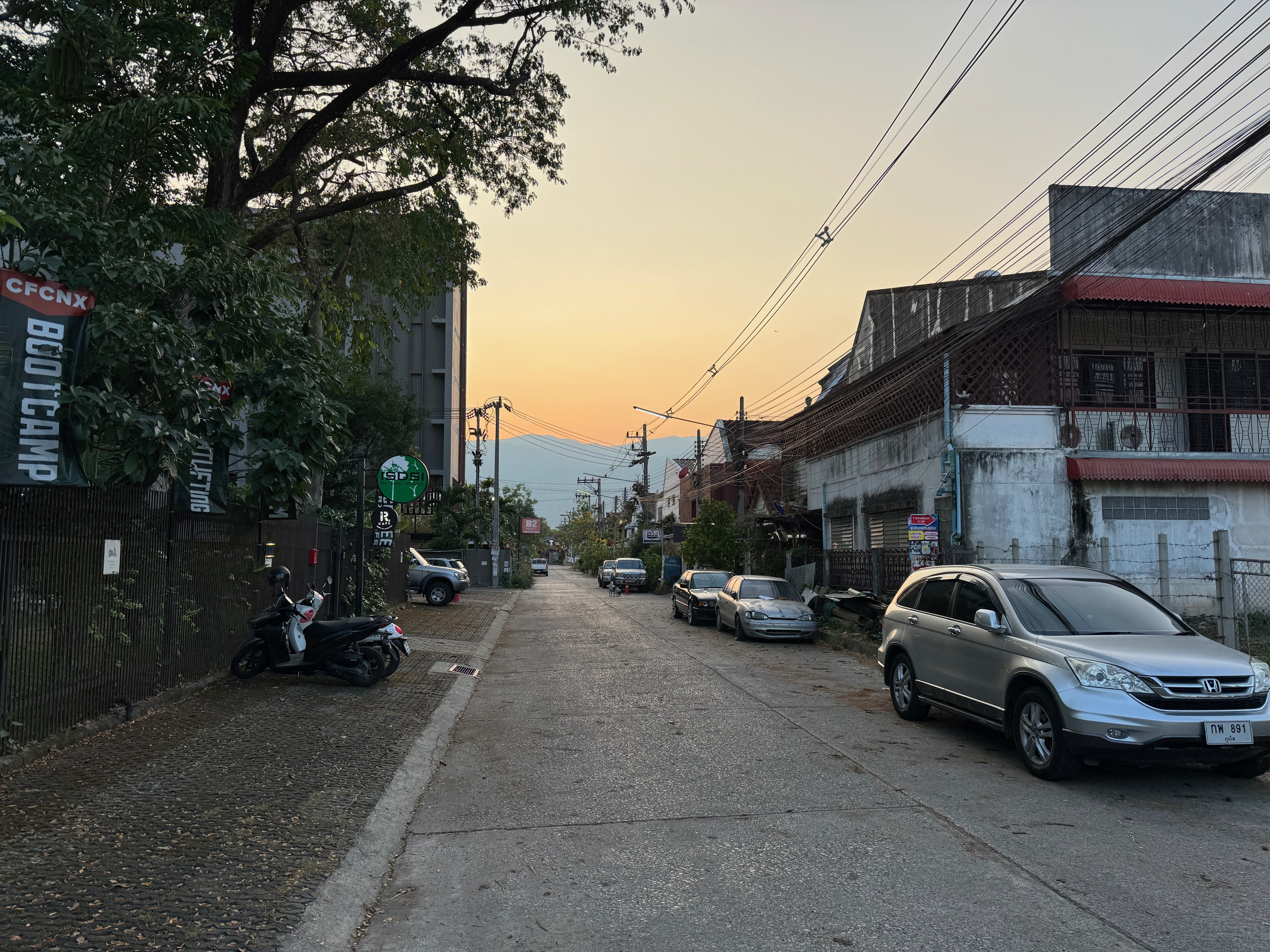 Chiang Mai Crossfit Sunset