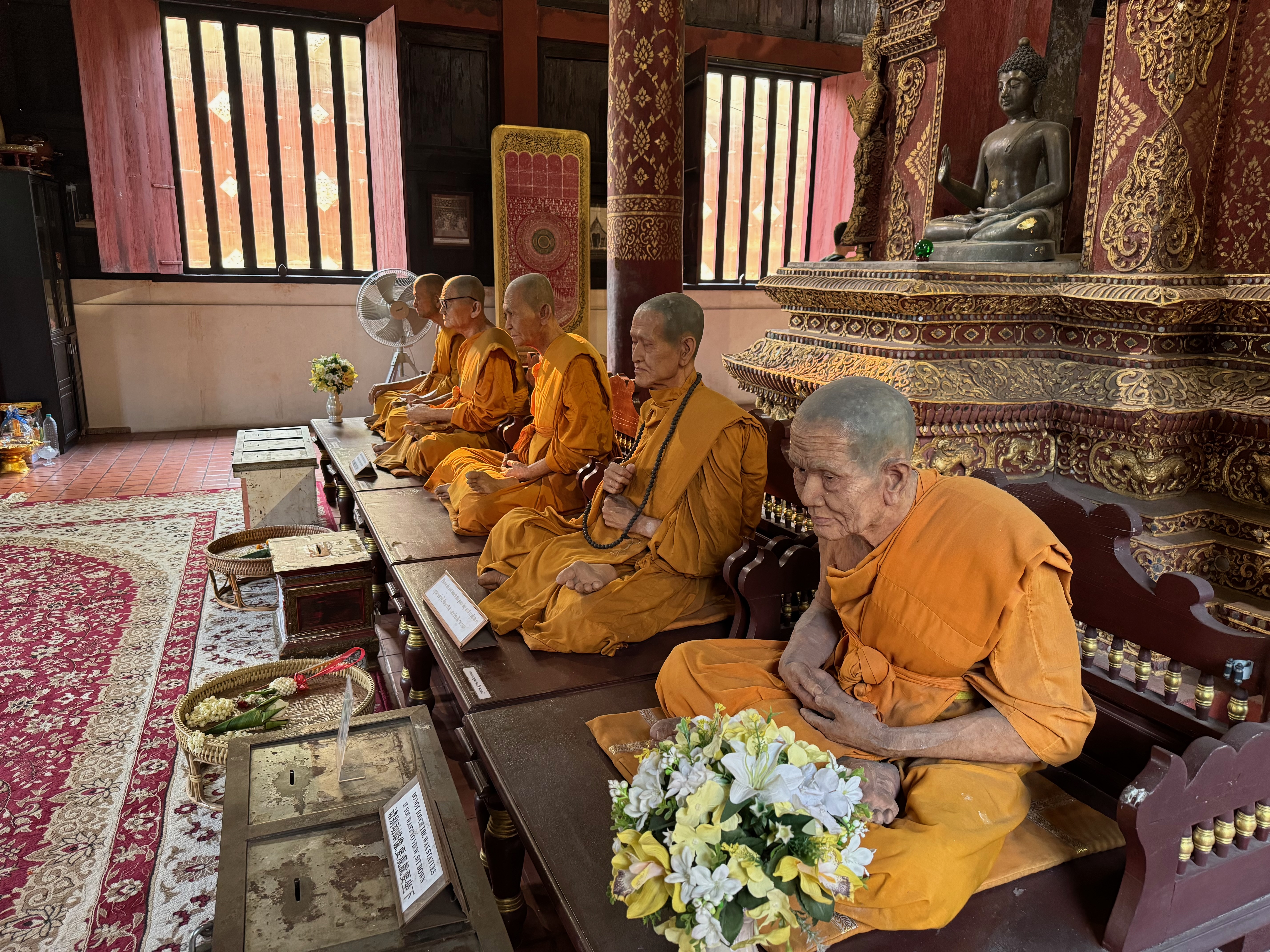 Chiang Mai Wax Monks