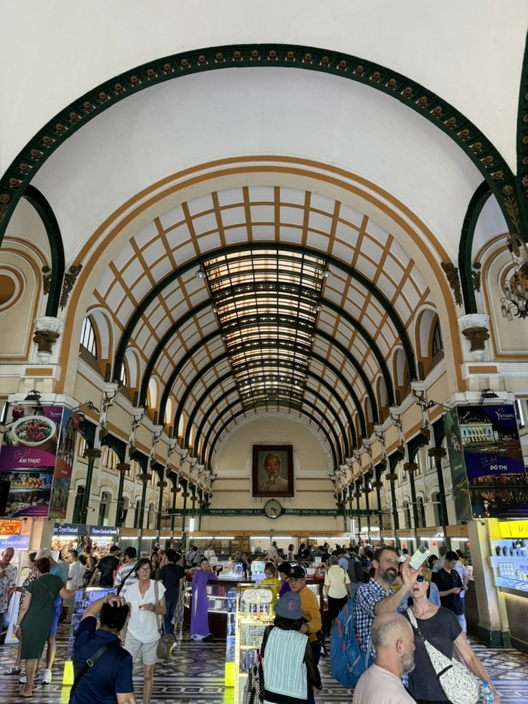 Saigon Post Office Inside